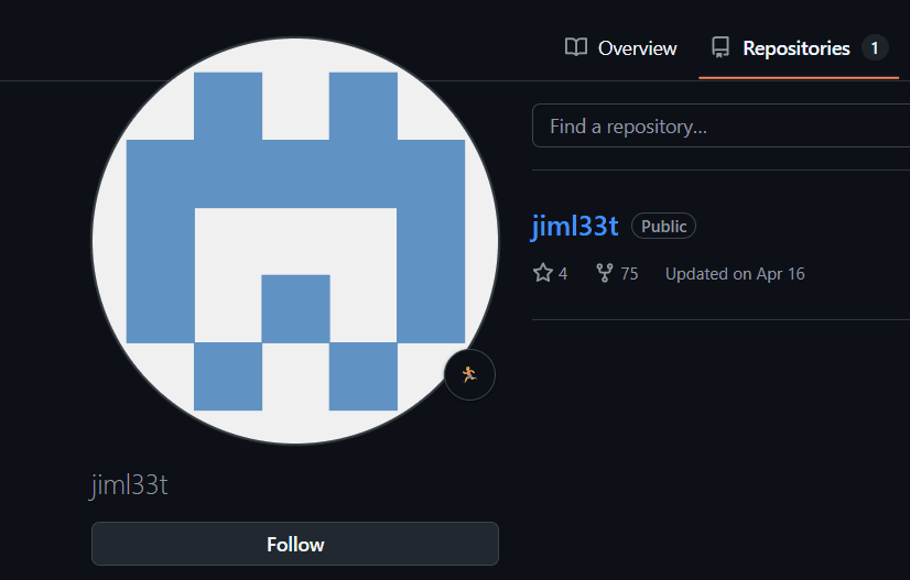 Jim Lee's Repositories on GitHub